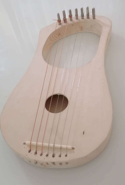 DIY Lyre Harp Kit For Sale Handwork Painting Lyre Instrument for Beginner Kid Children