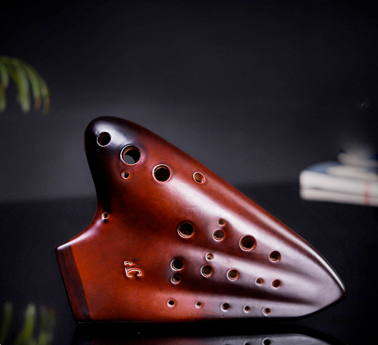 Triple Ocarina Three-tube Ocarine AC Tone Ocarina Instrument | Pures ...