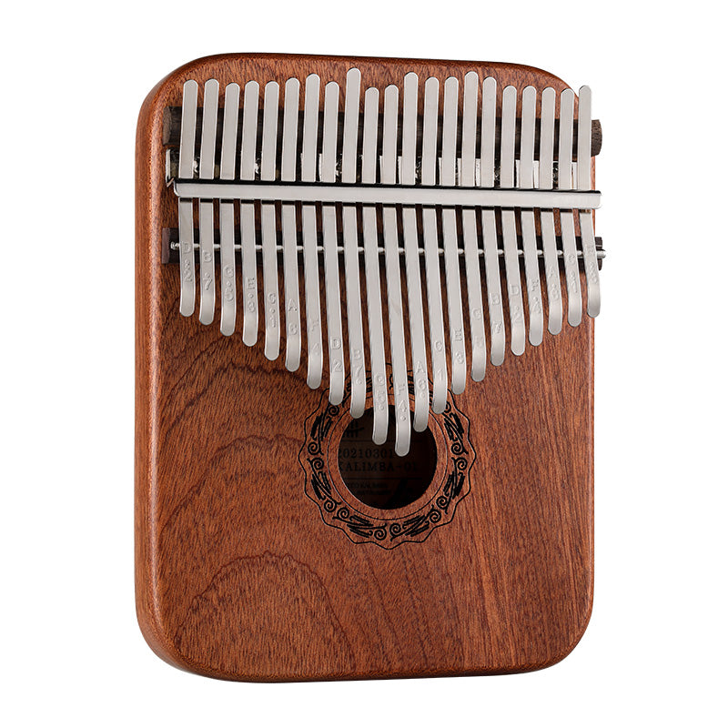 Hluru Sándalo 21 teclas kalimba Caja tipo dedo pulgar piano abril yang instrumento musical