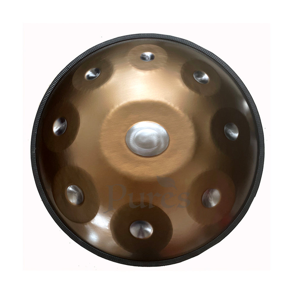 Dimple Plating Handpan Drum Dimple Plating - 440/432Hz, 9-12 Notes | Pures Music™