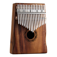 Hluru Armrest 17 key Hollow Kalimba Front Hole Thumb Piano Mahogany Acacia Walnut