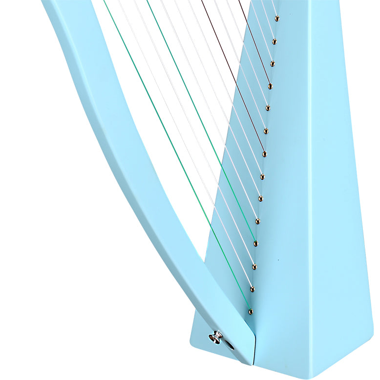 Walter.t 15-String Irish Lyre Harp Portable Lyre strumento per principianti