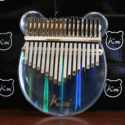 Kimi 17 chiave Kalimba colorato acrilico Thumb Piano