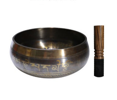 Scripture Chanting Sound bath bowl Tibetan healing chakra bowls Meditation Therapy Singing Bowl