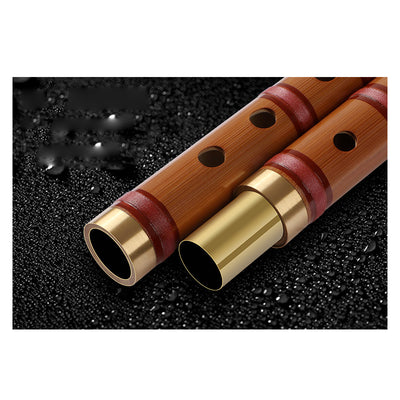 Bamboo Flute Dizi Bitter for Beginners Separable Traditional Chinese Instrument