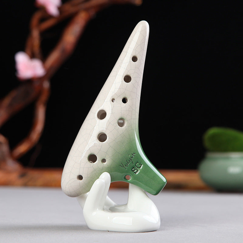 管楽器・吹奏楽器 pieta okarina soprano 2G SP Gradient Color SG 12 Hole Ocarina Treble Soprano Ocarina