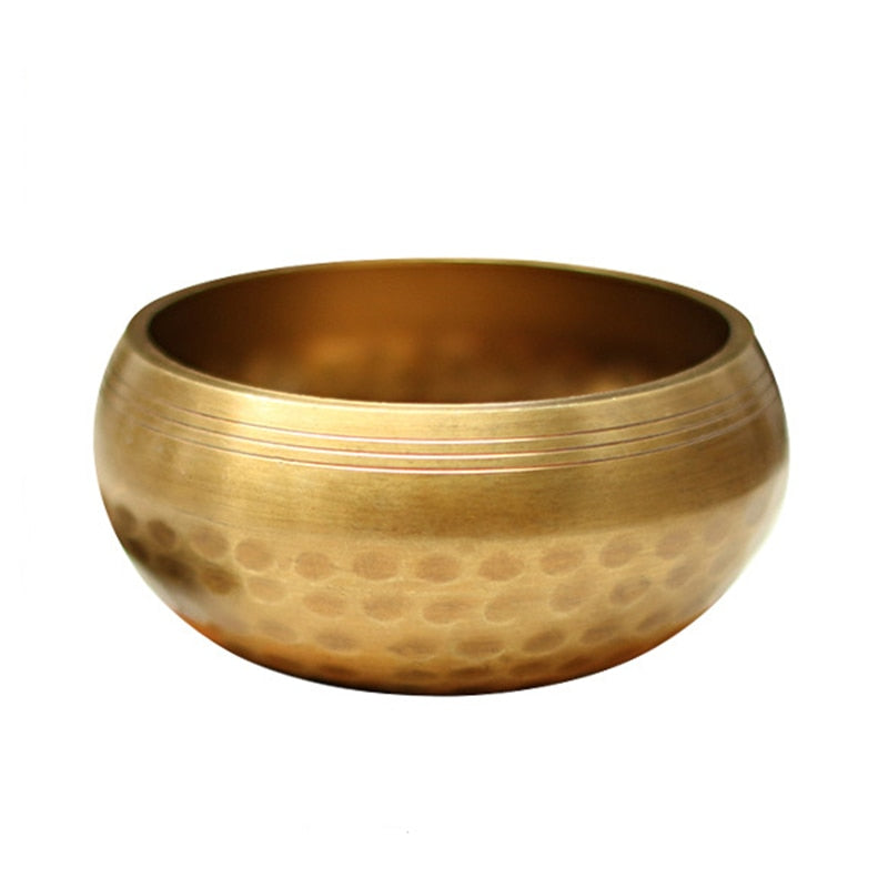 Raindrop sound bowl Handmade Tibetan healing chakra bowls Yoga Meditation Brass Crafts Music Singing Bowl