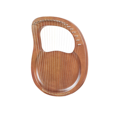 Classic Lyre Harp 16-19-String Note Plate Type Retro Strumento di lira in legno