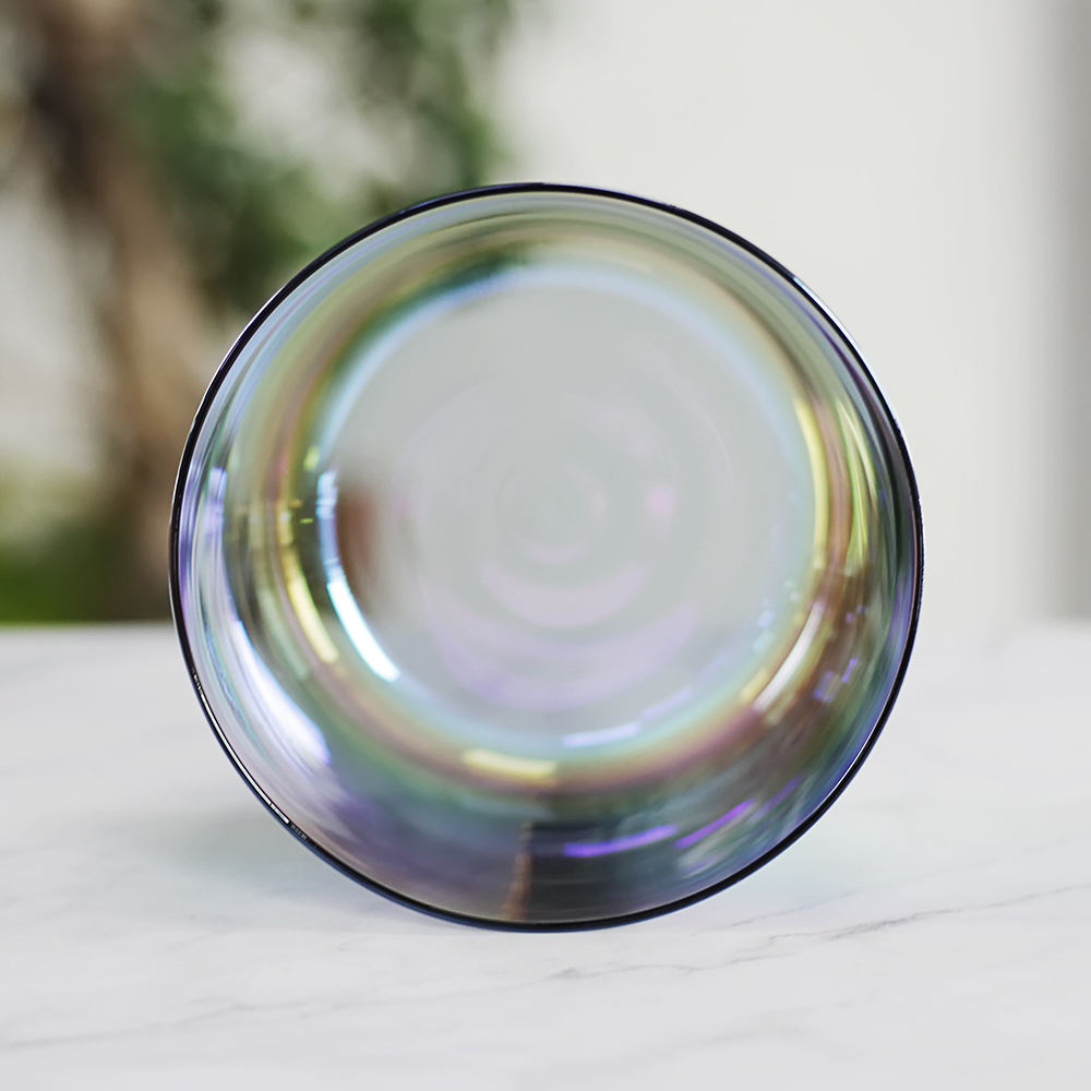 オーロラ クリア クリスタル シンギング ボウル アルケミー 440/432Hz