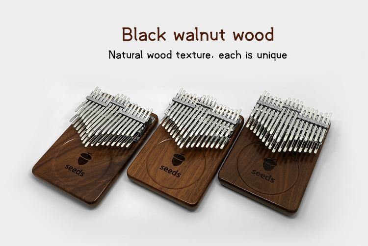 seeds 41キー　カリンバ　親指ピアノ　半音付き　クロマチック　シード Amazon | seeds カリンバ 41キー 軽量 親指ピアノ 初心者セット