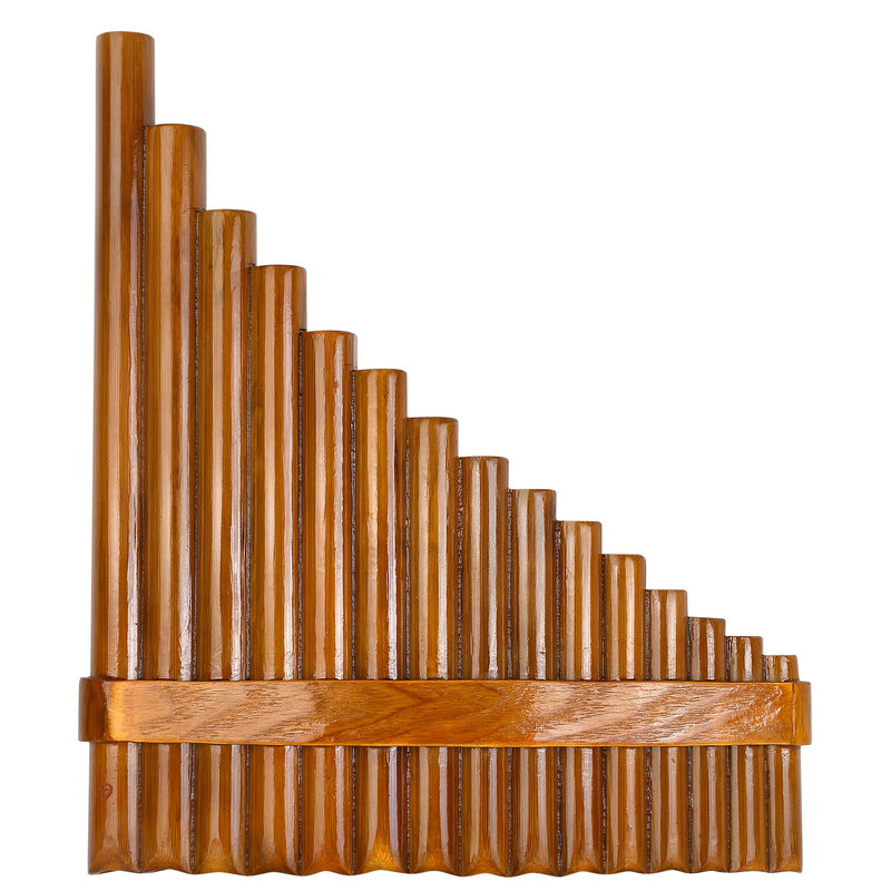 Flûte pan Flûte De Pan 15 Tuyaux En Bambou Naturel Instrument À Vent Flûte  De Pan Flûte De Pan À La Main Instruments à vent traditionnels : :  Instruments de musique et