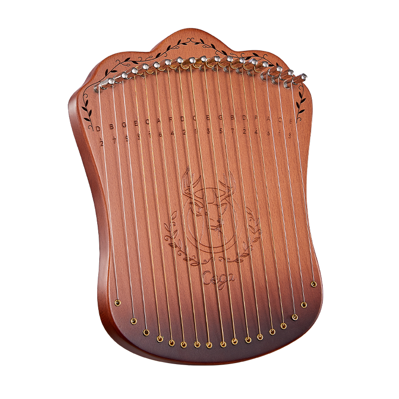 Mini Hap Instrument Harpika Mini Lyre Harp - Portable Wooden Gift | Pures Music™