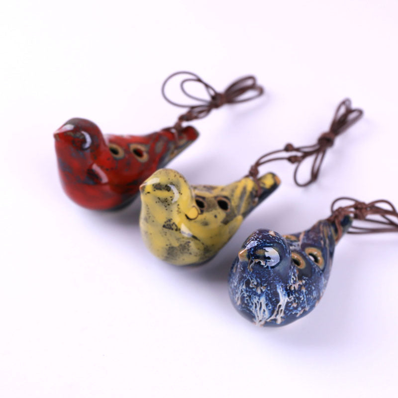 ibasenice 2pièces Ocarina Céramique Lanière Instrument Portable ibasenice 2pièces Ocarina Céramique Lanière Instrument Portable