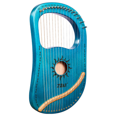 Zani Mini arpa lira a 16 corde regalo in lira di legno per strumento per principianti
