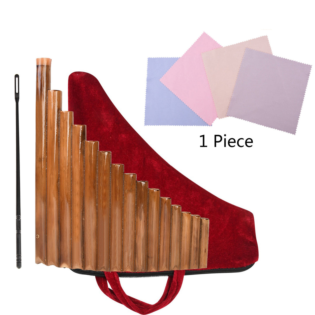 Bamboo Pan Flute 15 Pipes G Tone Instrument traditionnel chinois pour