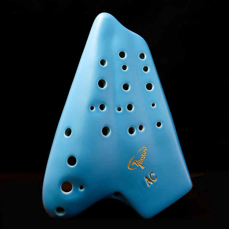 Triples Instrument Classic Triple Chamber Ocarina AC Solid Color | Pures Music™