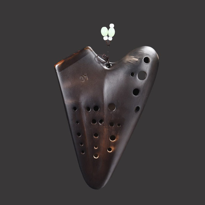 Black Forest Triple Ocarina - Alto C Ceramic | Pures Music™