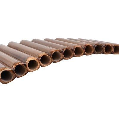 Pan Flauta 15 Tubos G Clave Bambú PanPipes Instrumento Musical Tradicional Chino