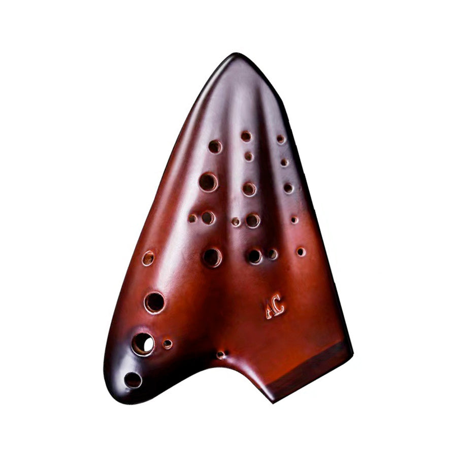 Ocarina En Céramique Milisten - Forme Coquillage, 6 Trous, Idéal Pour Débutants Et Enfants