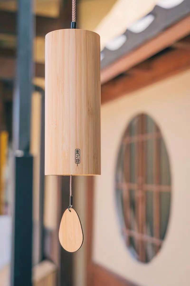 Campanelli eolici Bamboo Chord per campanelli sintonizzati per il relax (non disponibile per l&