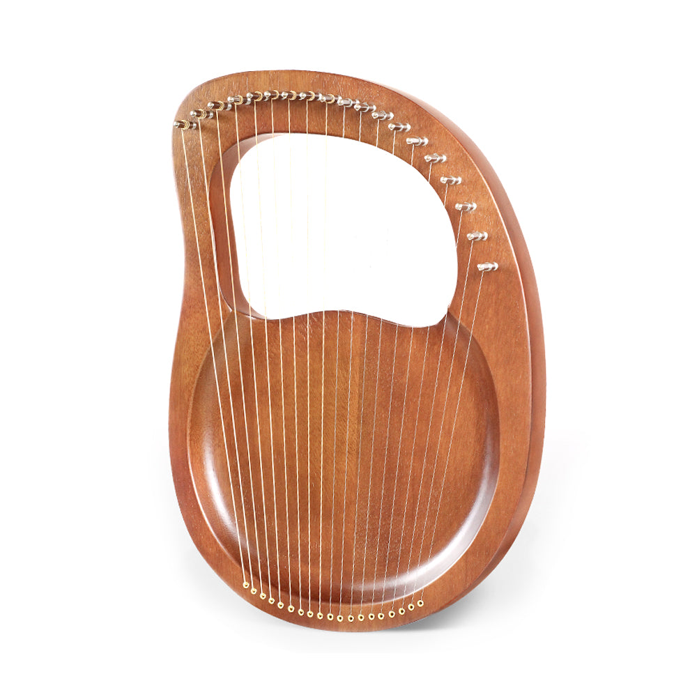 Classic Lyre Harp 1619String Note Plate Type Retro Wooden Lyre Instr