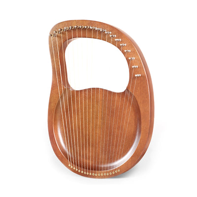 Classic Lyre Harp 16-19-String Note Plate Tipo Retro Instrumento de lira de madera