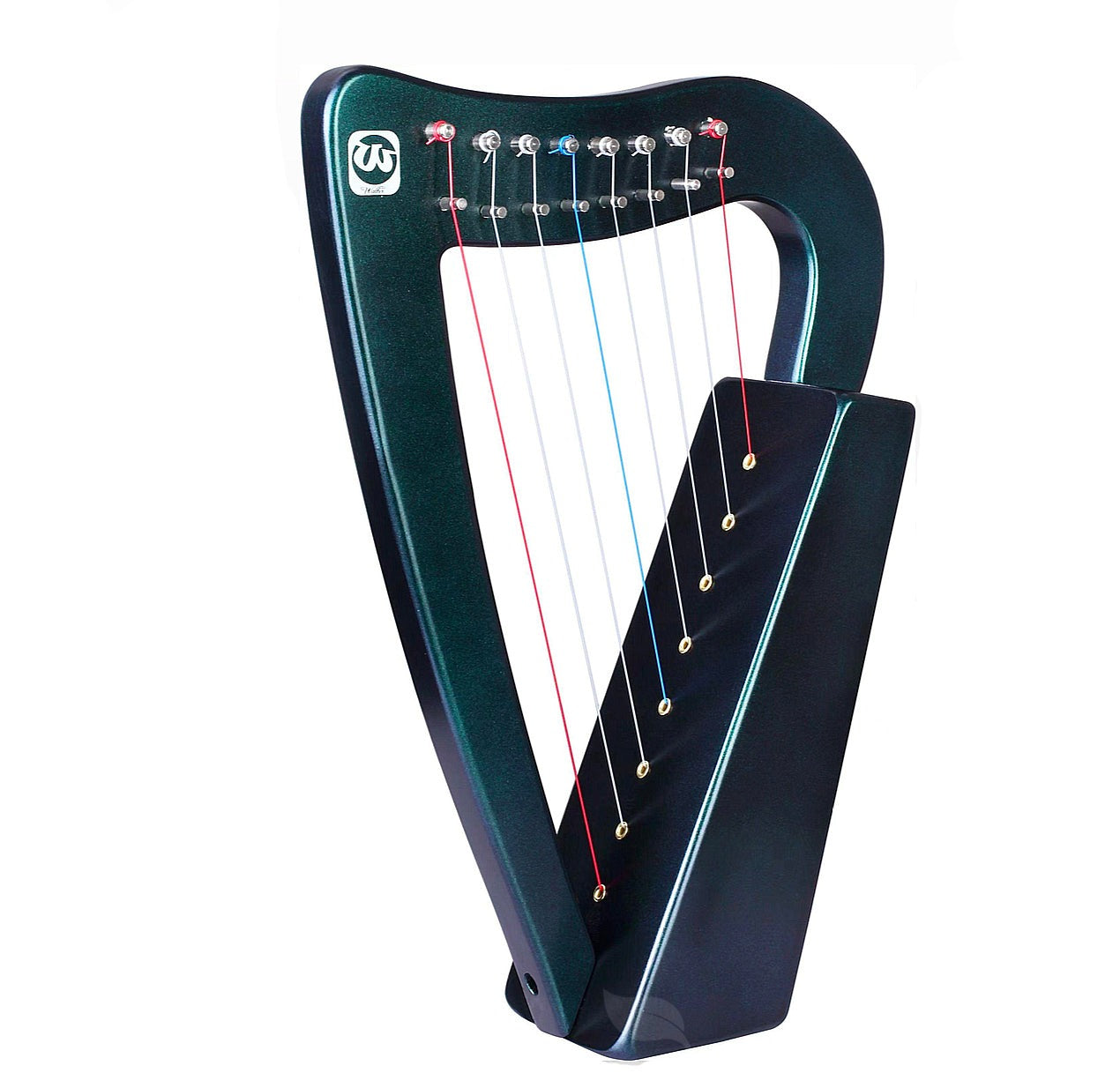 Small String Instrument Handheld Walter.T Mini Harp 8-string Handheld Celtic Lyre Lap Small Harp Instru ...