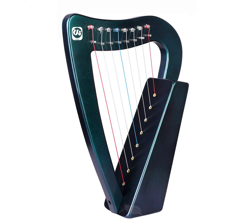 Stringed Handheld Instruments Walter.T Small Harp - 8-String Handheld Celtic Harp | Pures Music™