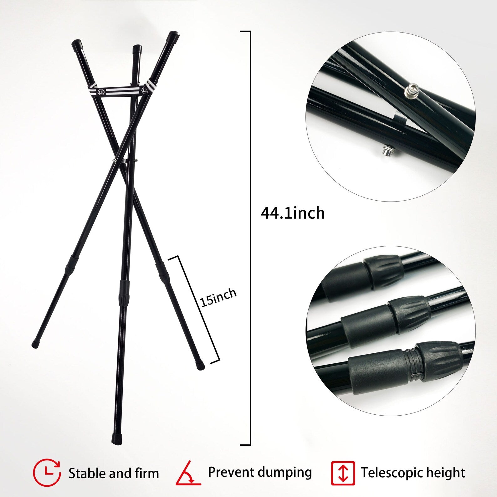 Handpan Stand Hand pan drum bracket tri-stand | Pures Music