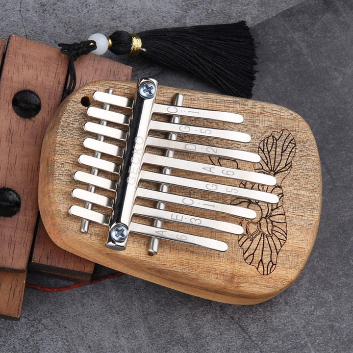 Mini Kalimba 8 Toetsen | Vingerduim Piano Muziekinstrument, Cadeau Jon Mini Kalimba 8 Toetsen | Vingerduim Piano Muziekinstrument, Cadeau Jon