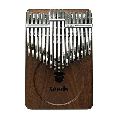 Seeds 34 Keys Chromatic Kalimba Double Layer Thumb Finger Piano - Pures Music