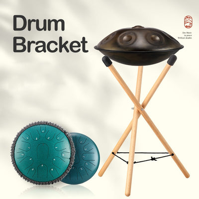 Hluru drum bracket Handpan Steel tongue drum wooden/Iron stand