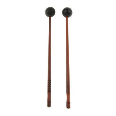 1 par (2 uds) de palillos de mano de tambor de lengua mazos de 24cm/26cm