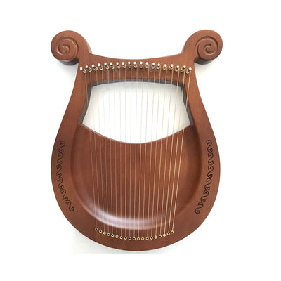 Angel Lyre Harp 16-19-String Note Lira de madera Instrumento relajante
