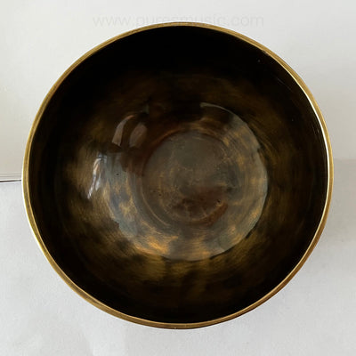 12~22cm Full Moon Singing Bowl Handmade Pure Without Engraving Nepal Tibetan Meditation Sound Bowls