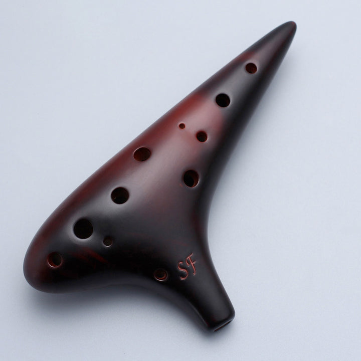Classic 12 Hole Soprano Ocarina SF F Tone Ocarina Instrument